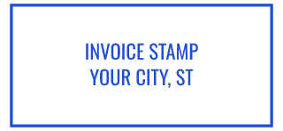 Invoice Stamp stamp preview