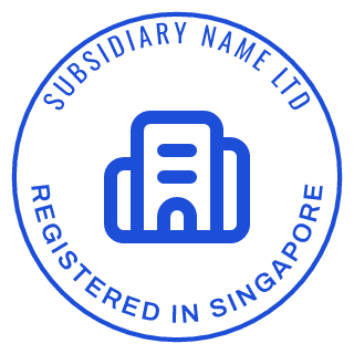 Subsidiary Seal stamp preview