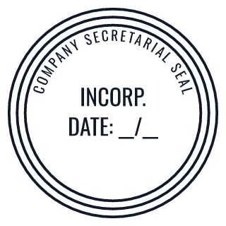 Corporate Secretarial stamp preview