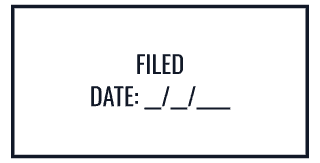 Filed stamp preview