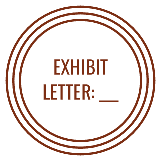 Exhibit stamp preview