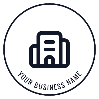 Logo + Business Name stamp preview