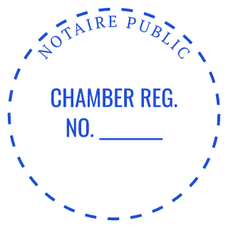 Civil-Law Notary stamp preview