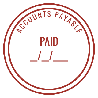 Accounts Payable stamp preview